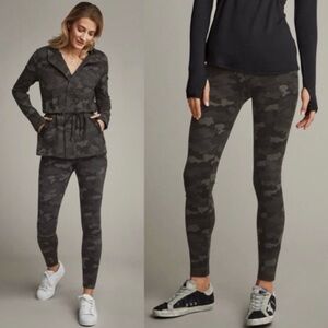 CAbi Gray Camouflage Pant